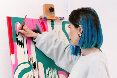 Mireia Ruiz vivir y crear a todo color entrevista monapart