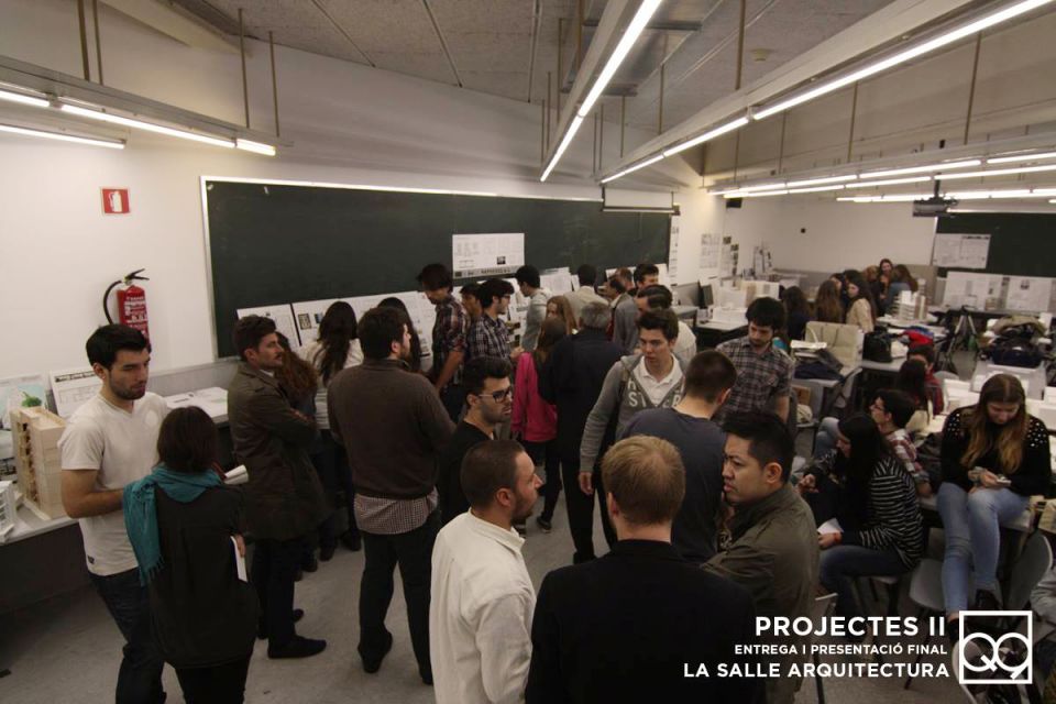 Monapart y La Llave de Oro organizaron el concurso de proyectos de segundo de la Escuela de Arquitectura La Salle Bcn