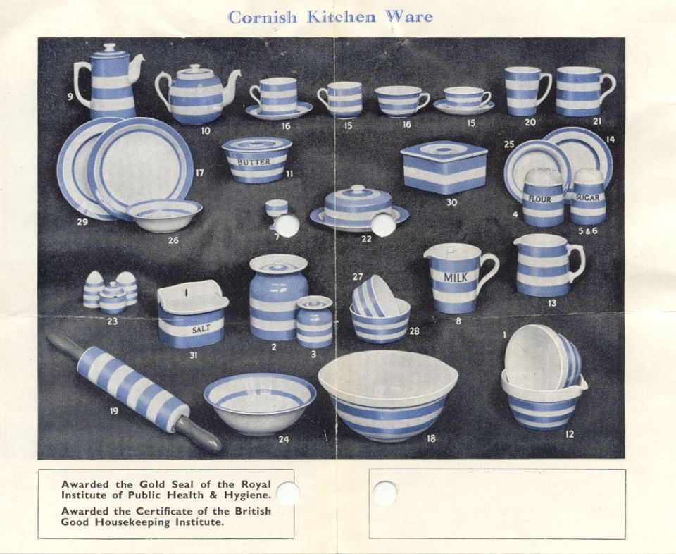 cornishware historia