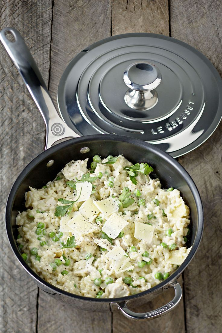 Le Creuset risotto