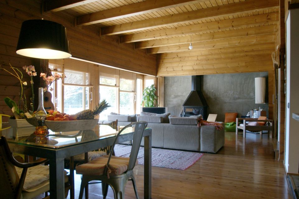 Casa de madera y estilo escandinavo en Les Planes